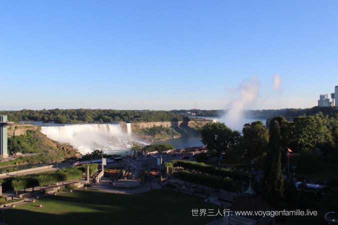 Niagara falls from bar